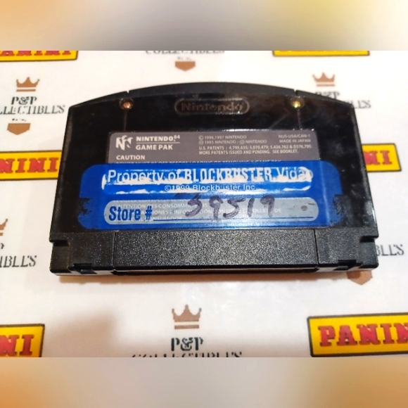 WWF No Mercy BLOCKBUSTER EDITION Rare - Nintendo 64 Video Game N64 - Picture 2 of 5